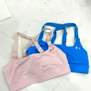 Two under armour bras
